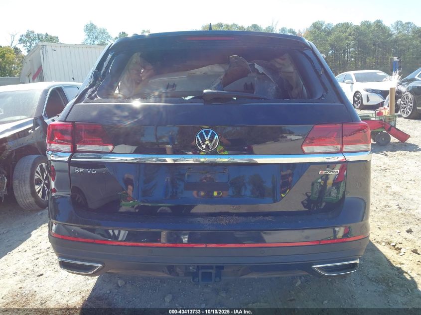 2022 VOLKSWAGEN ATLAS 3.6L V6 SE W/TECHNOLOGY 1V2HR2CA4NC540061