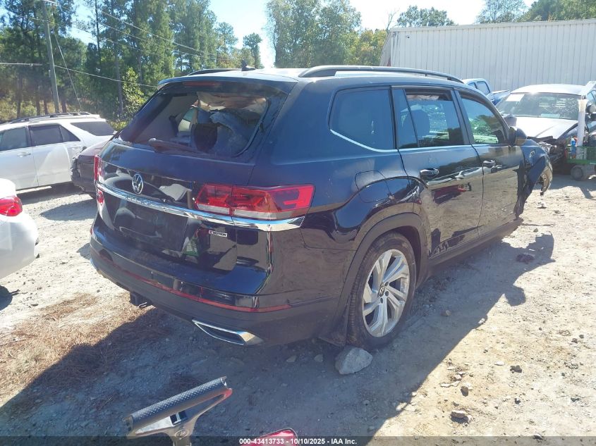 2022 VOLKSWAGEN ATLAS 3.6L V6 SE W/TECHNOLOGY 1V2HR2CA4NC540061