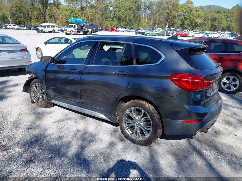 2017 BMW X1 2.0 Xdrive28i Grey Lot 111043413738 Vin WBXHT3Z32H4A52474