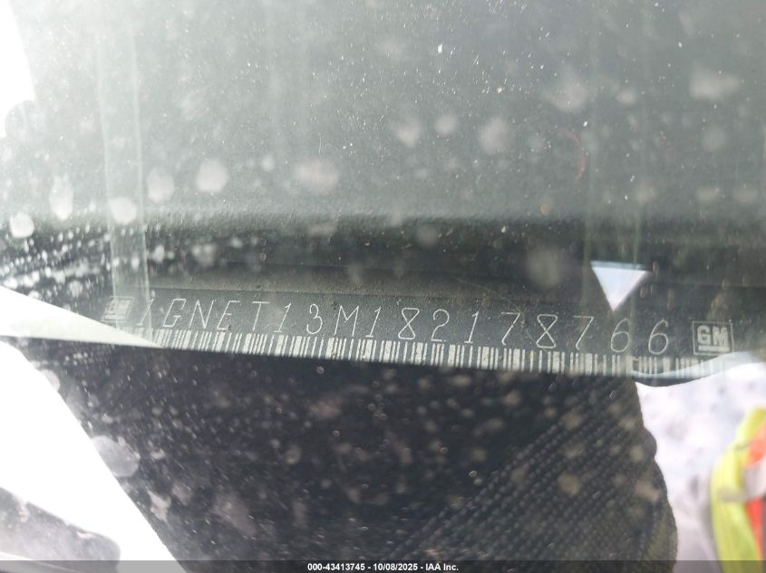 2008 Chevrolet Trailblazer Lt VIN: 1GNET13M182178766 Lot: 43413745