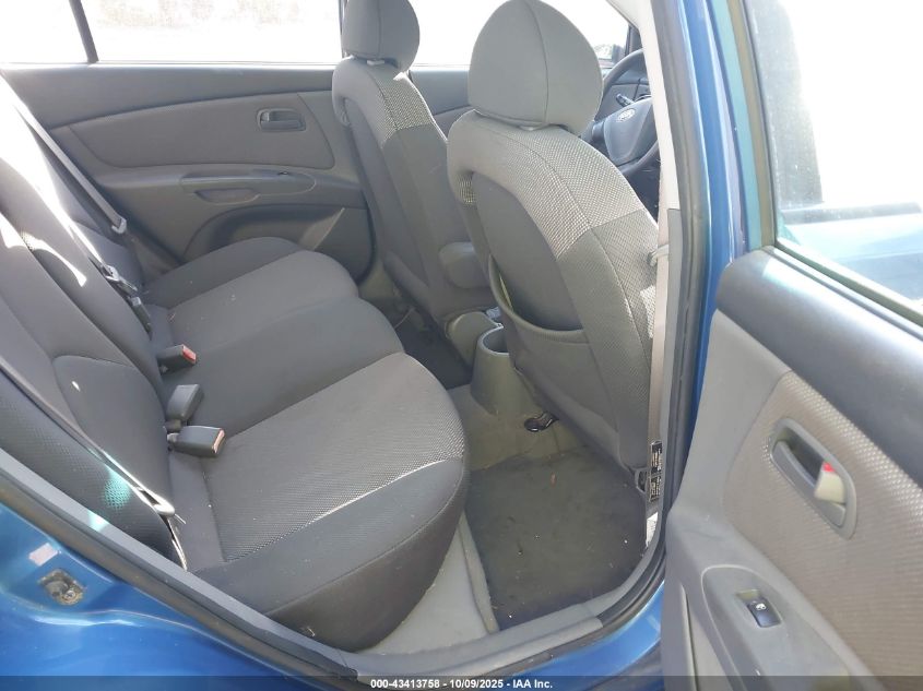 2008 Kia Rio Lx VIN: KNADE123486319813 Lot: 43413758