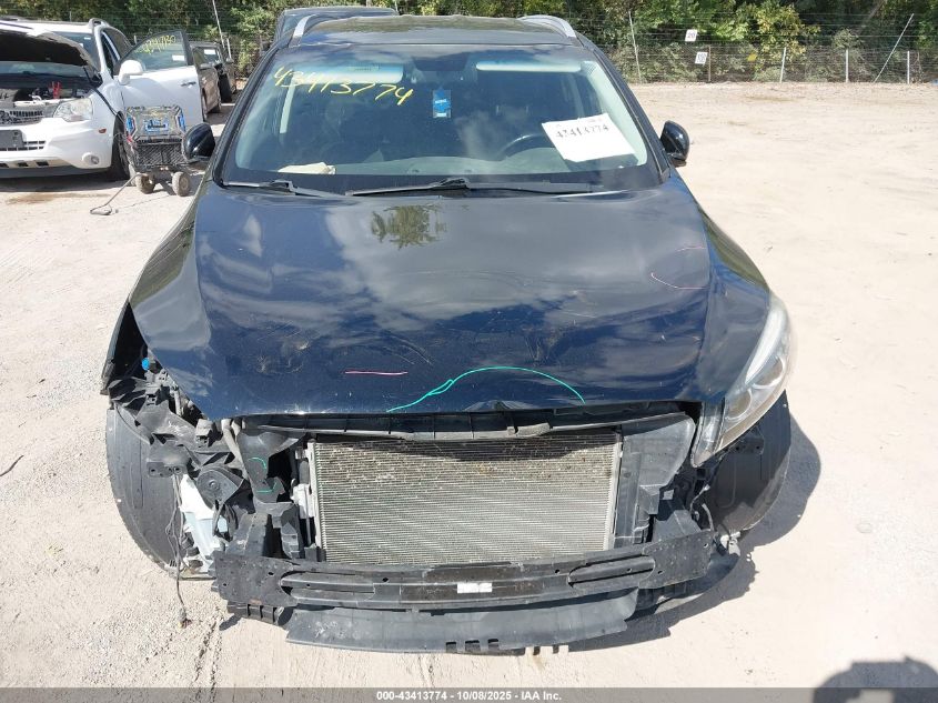 2016 Kia Sorento 3.3L Ex VIN: 5XYPHDA58GG142044 Lot: 43413774