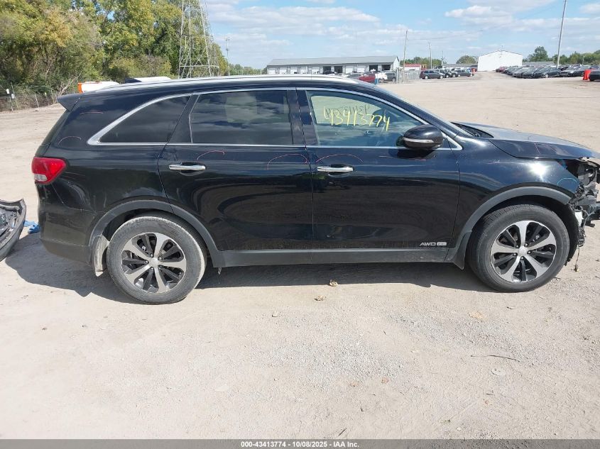 2016 Kia Sorento 3.3L Ex VIN: 5XYPHDA58GG142044 Lot: 43413774