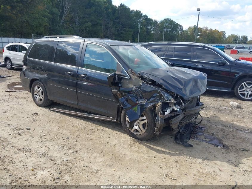2005 Honda Odyssey Ex-L VIN: 5FNRL38625B014483 Lot: 43413784