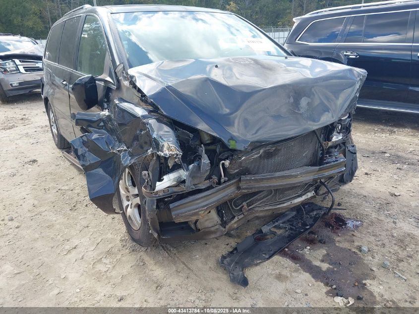 2005 Honda Odyssey Ex-L VIN: 5FNRL38625B014483 Lot: 43413784