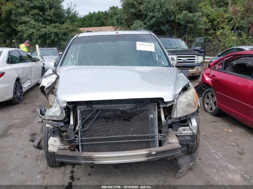 2006 Honda Pilot Ex VIN: 5FNYF18546B023637 Lot: 43413796