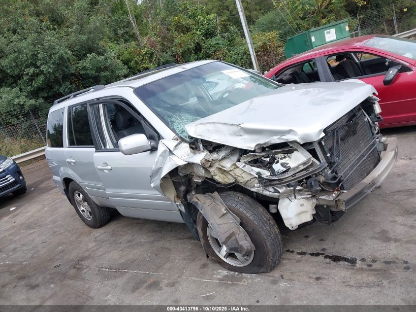 2006 Honda Pilot Ex VIN: 5FNYF18546B023637 Lot: 43413796
