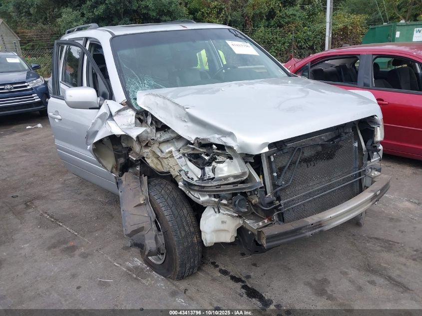 2006 Honda Pilot Ex VIN: 5FNYF18546B023637 Lot: 43413796