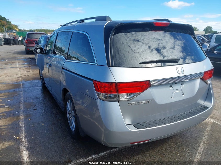 2016 Honda Odyssey Ex silver van gasoline 5FNRL5H45GB122495 photo #4