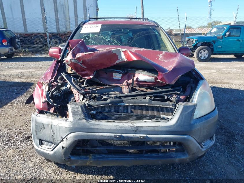 2002 Honda Cr-V Ex VIN: JHLRD78832C076945 Lot: 43413828