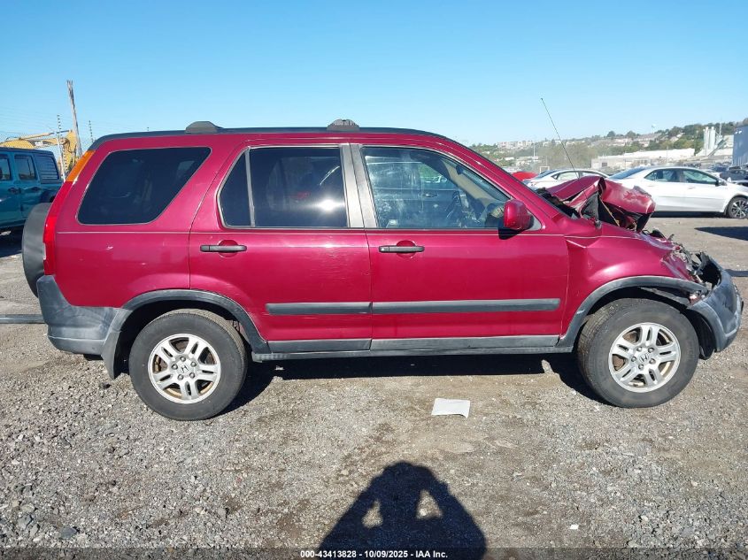2002 Honda Cr-V Ex VIN: JHLRD78832C076945 Lot: 43413828