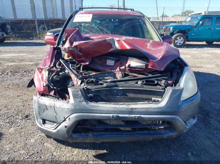 2002 Honda Cr-V Ex VIN: JHLRD78832C076945 Lot: 43413828