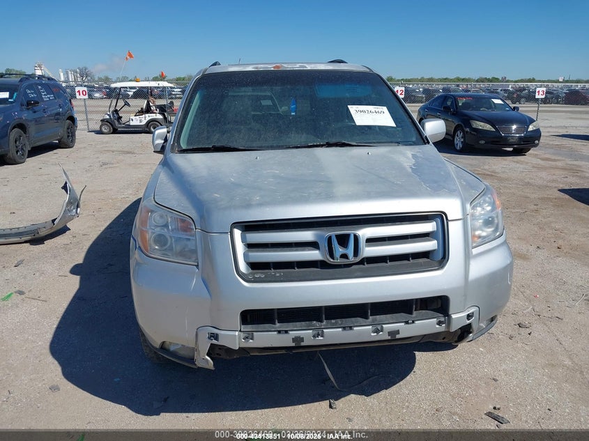 2008 Honda Pilot Se VIN: 5FNYF28338B020297 Lot: 43413851