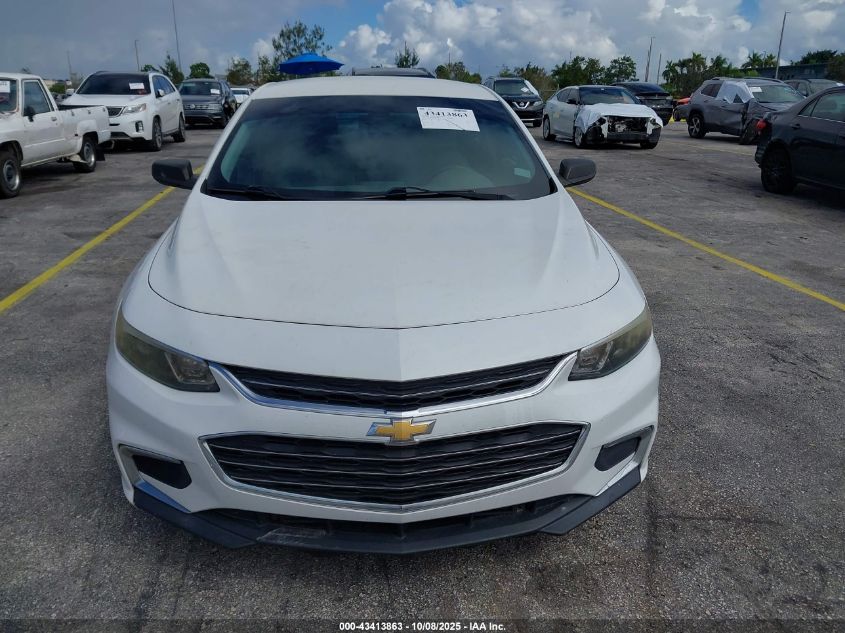 2016 Chevrolet Malibu Ls VIN: 1G1ZB5ST3GF207097 Lot: 43413863