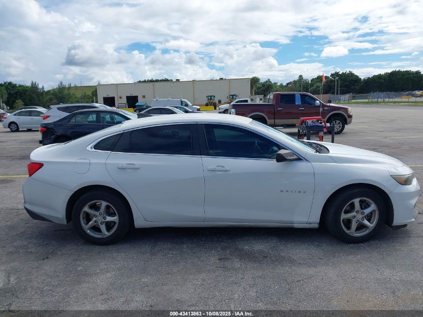 2016 Chevrolet Malibu Ls VIN: 1G1ZB5ST3GF207097 Lot: 43413863