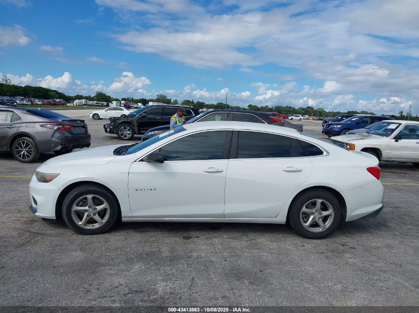 2016 Chevrolet Malibu Ls VIN: 1G1ZB5ST3GF207097 Lot: 43413863
