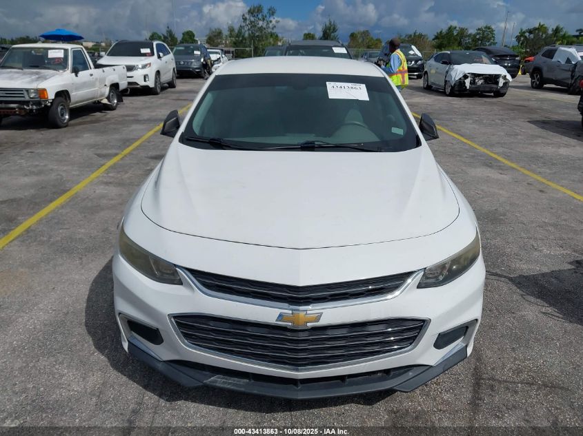2016 Chevrolet Malibu Ls VIN: 1G1ZB5ST3GF207097 Lot: 43413863