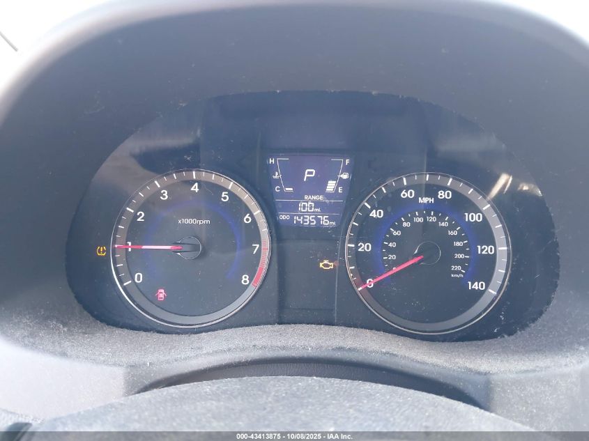 2013 Hyundai Accent Gls VIN: KMHCT4AE2DU540000 Lot: 43413875