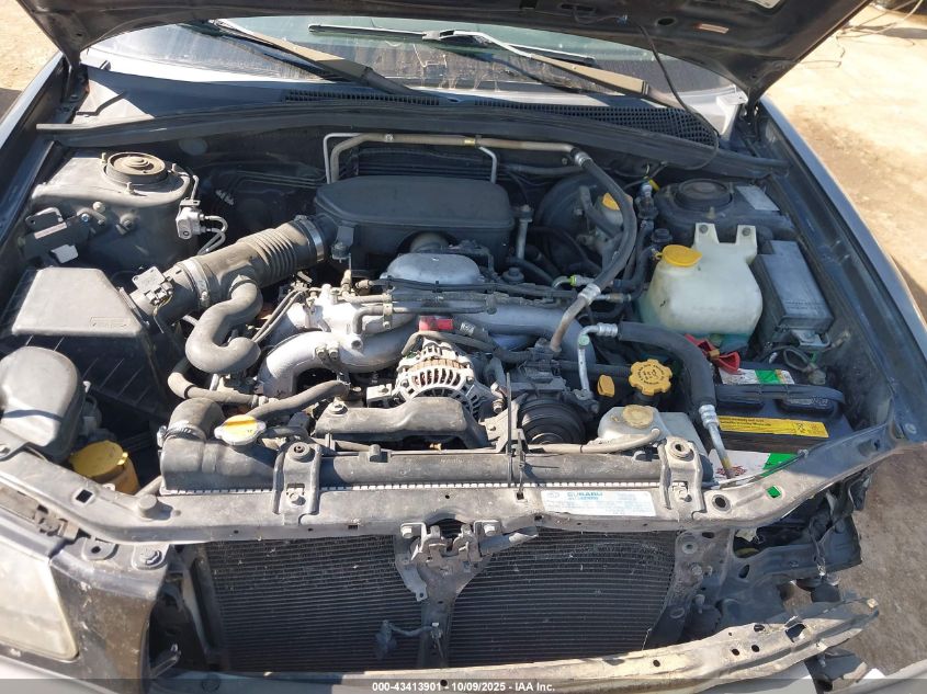 2005 Subaru Forester 2.5X VIN: JF1SG636X5H722758 Lot: 43413901