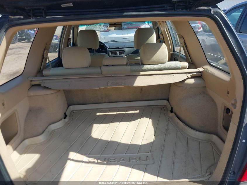 2005 Subaru Forester 2.5X VIN: JF1SG636X5H722758 Lot: 43413901