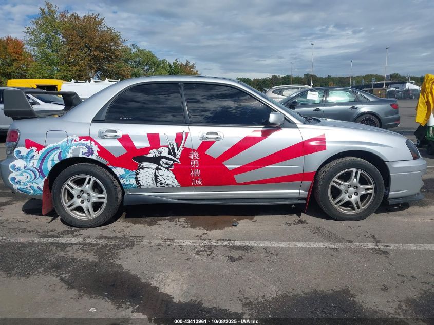 2004 Subaru Impreza 2.5Rs VIN: JF1GD67594G522510 Lot: 43413961