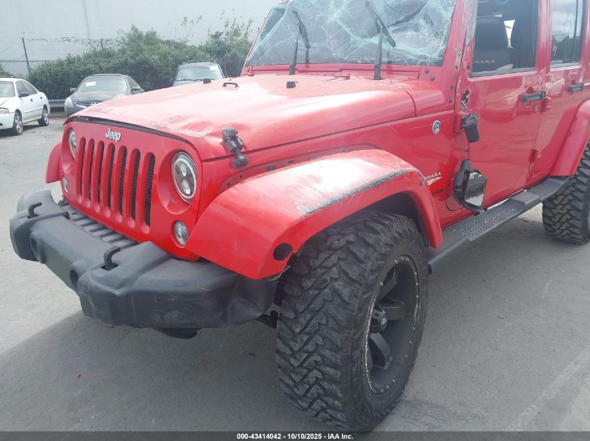 2015 Jeep Wrangler Unlimited Sahara VIN: 1C4HJWEG2FL545326 Lot: 43414042