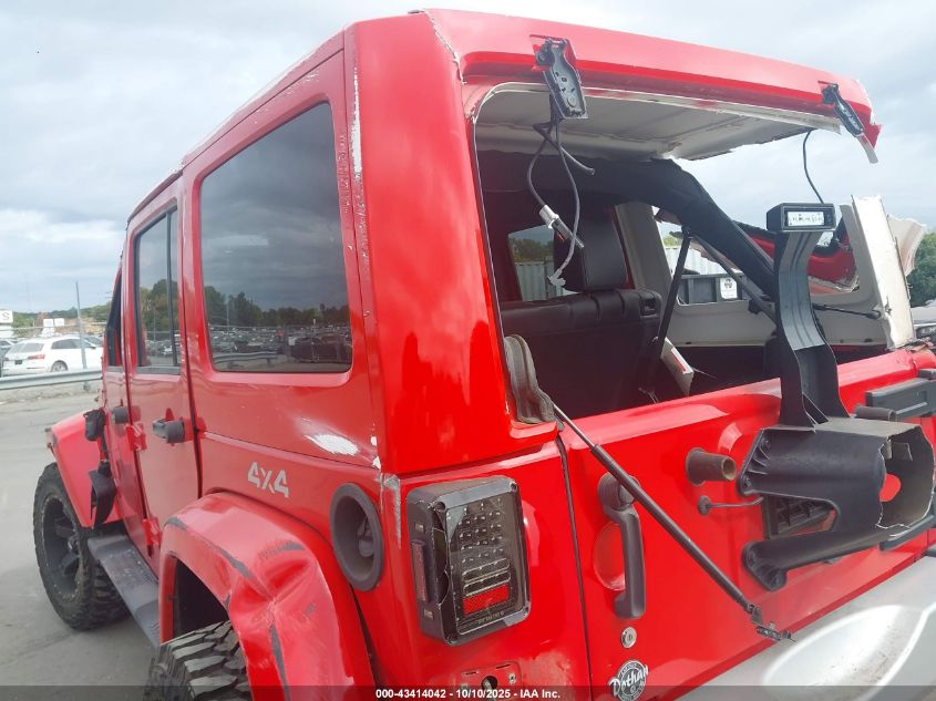 2015 Jeep Wrangler Unlimited Sahara VIN: 1C4HJWEG2FL545326 Lot: 43414042