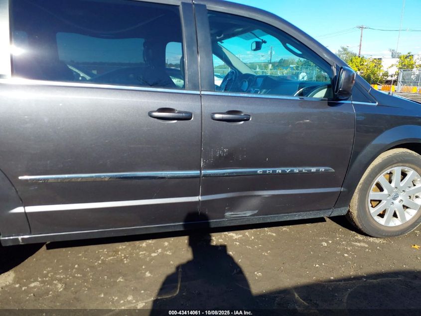 2016 Chrysler Town & Country Touring VIN: 2C4RC1BG7GR252813 Lot: 43414061