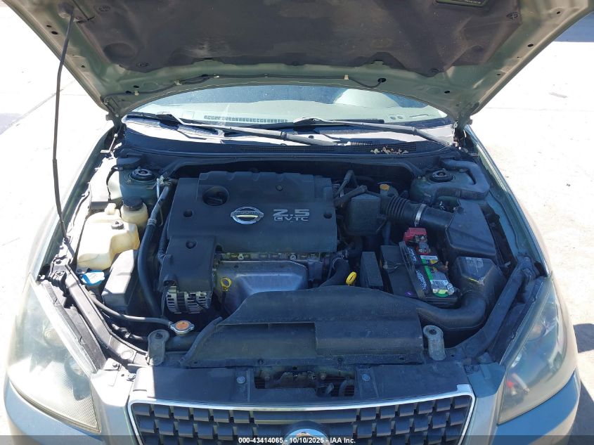 2006 Nissan Altima 2.5 S VIN: 1N4AL11D86C165178 Lot: 43414065