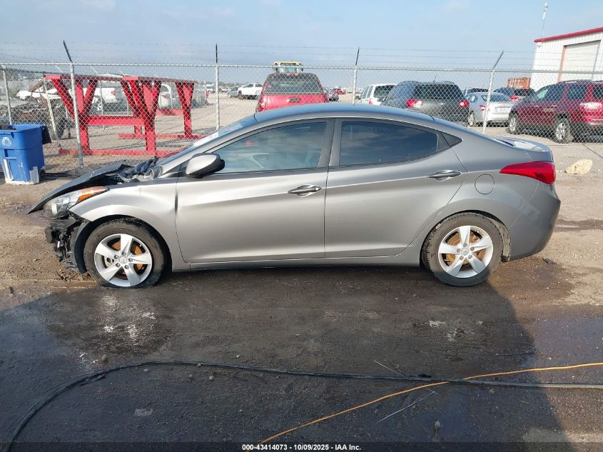 2013 Hyundai Elantra Gls VIN: 5NPDH4AE5DH210792 Lot: 43414073