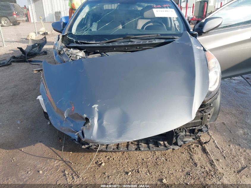 2013 Hyundai Elantra Gls VIN: 5NPDH4AE5DH210792 Lot: 43414073