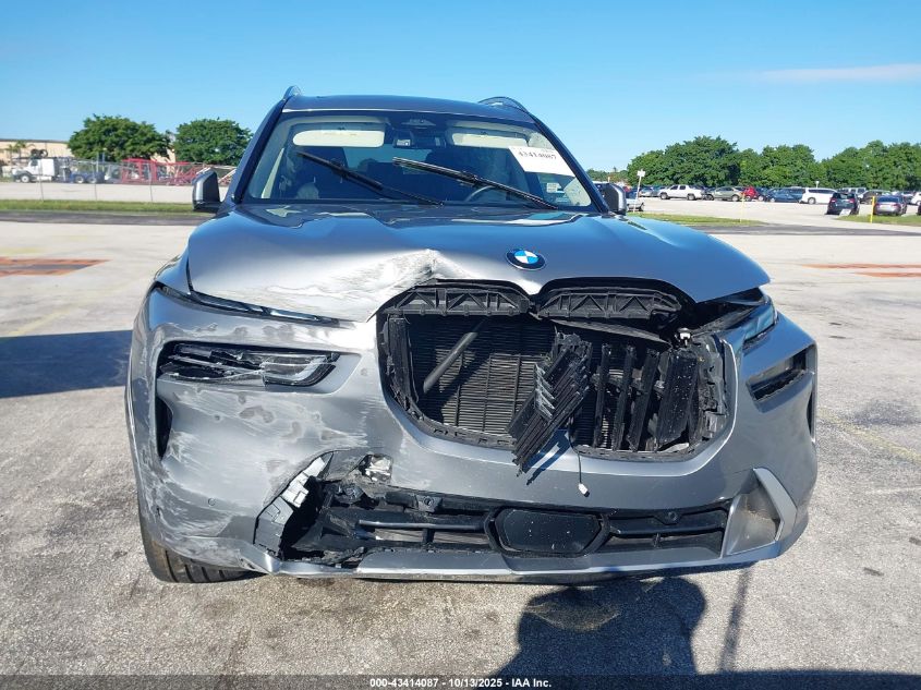 2025 BMW X7 xDrive40I VIN: 5UX23EM02S9X96044 Lot: 43414087