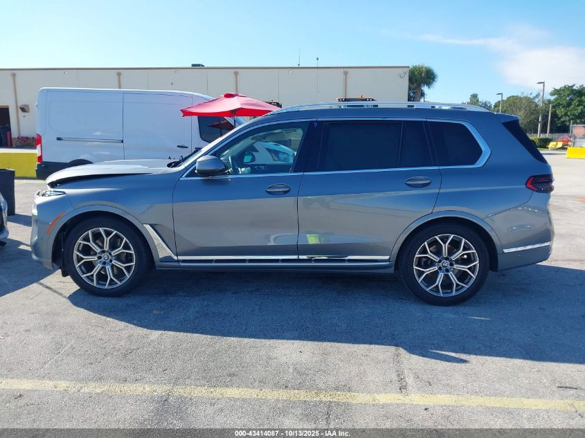 2025 BMW X7 xDrive40I VIN: 5UX23EM02S9X96044 Lot: 43414087