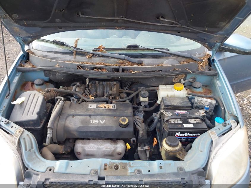 2008 Chevrolet Aveo Ls VIN: KL1TD56608B092177 Lot: 43414110