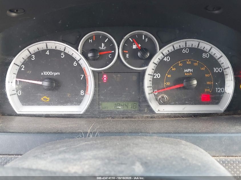 2008 Chevrolet Aveo Ls VIN: KL1TD56608B092177 Lot: 43414110