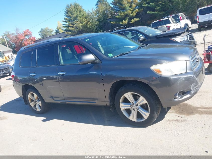 2008 Toyota Highlander Limited VIN: JTEES42A982047262 Lot: 43414118