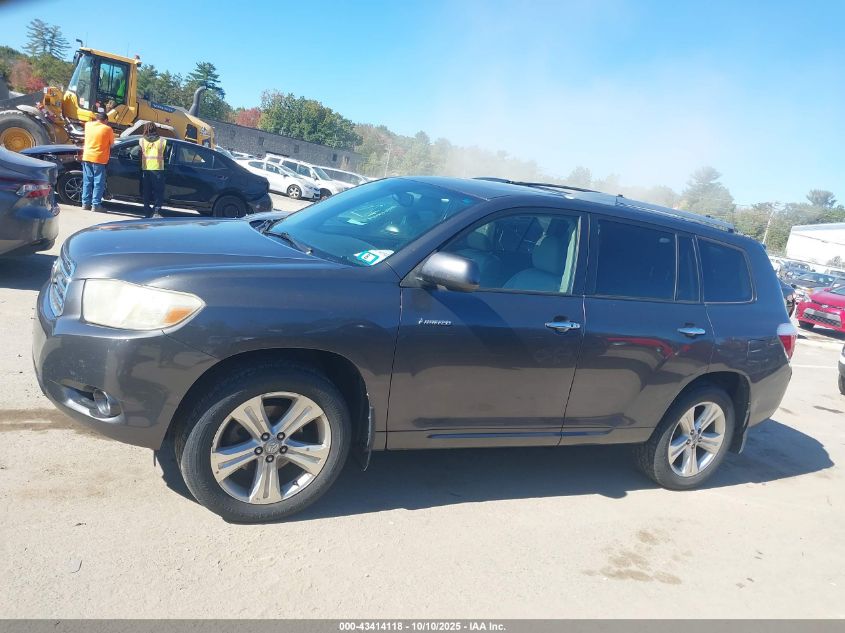 2008 Toyota Highlander Limited VIN: JTEES42A982047262 Lot: 43414118