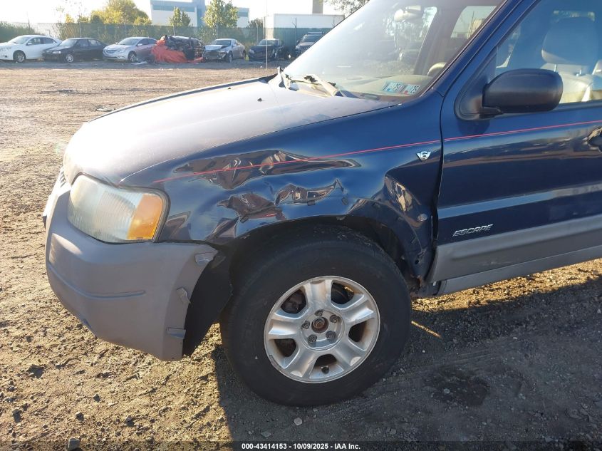 2002 Ford Escape Xlt VIN: 1FMYU04182KB65890 Lot: 43414153