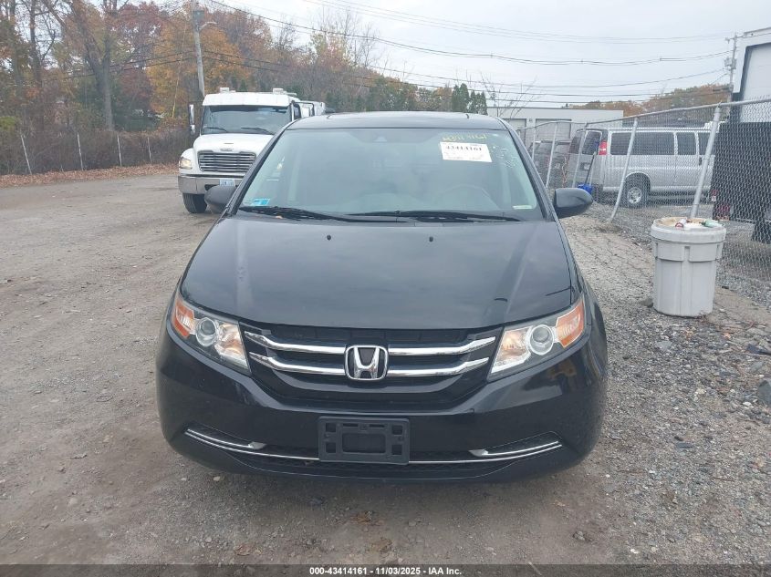 2016 Honda Odyssey Ex-L VIN: 5FNRL5H6XGB111123 Lot: 43414161