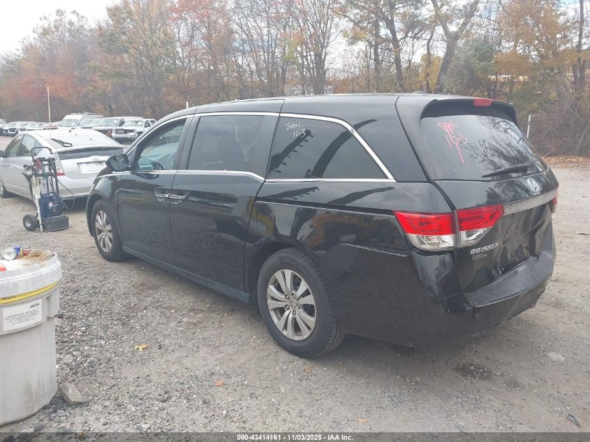 2016 Honda Odyssey Ex-L VIN: 5FNRL5H6XGB111123 Lot: 43414161