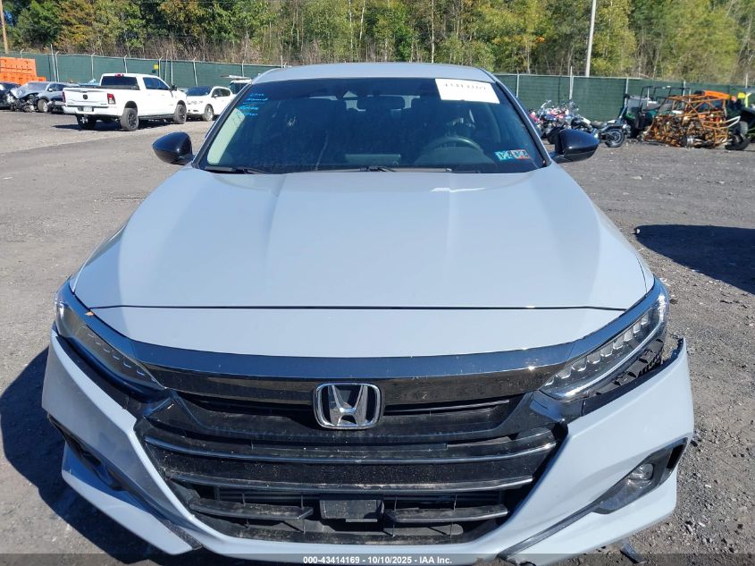 2022 Honda Accord Sport Special Edition VIN: 1HGCV1F47NA063484 Lot: 43414169