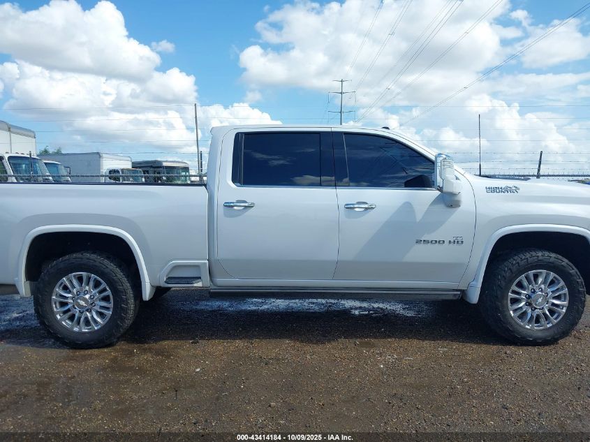 2022 Chevrolet Silverado 2500Hd 4Wd Standard Bed High Country VIN: 1GC4YREY9NF273682 Lot: 43414184