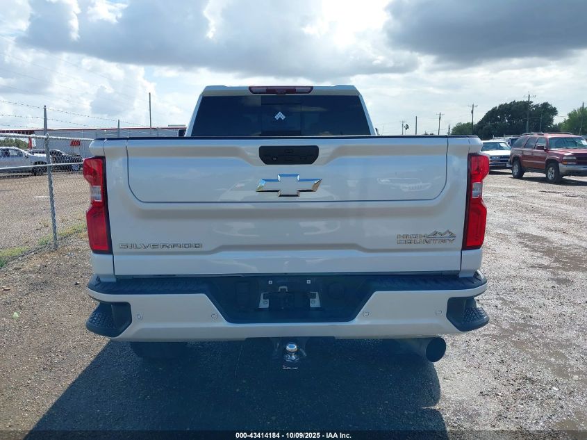 2022 Chevrolet Silverado 2500Hd 4Wd Standard Bed High Country VIN: 1GC4YREY9NF273682 Lot: 43414184