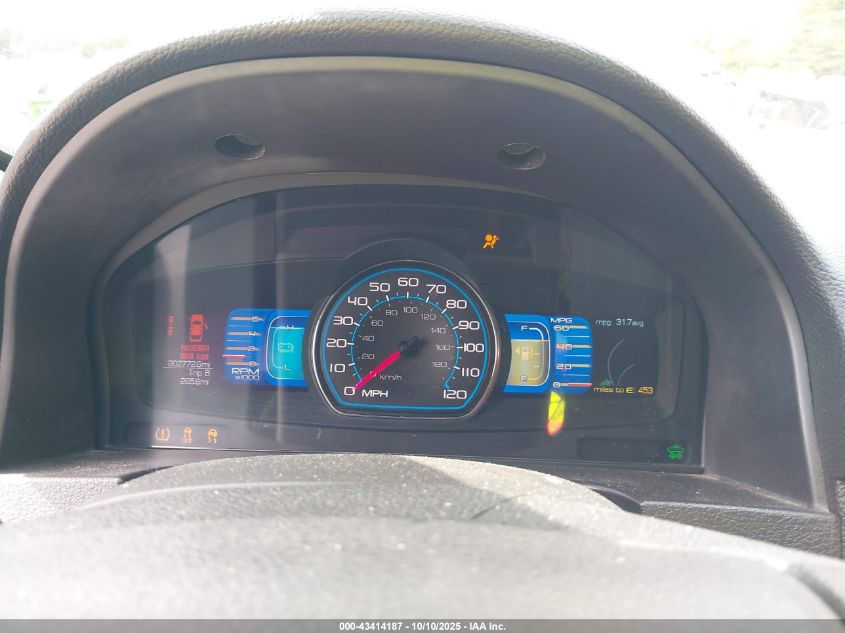 2012 Ford Fusion Hybrid VIN: 3FADP0L35CR183585 Lot: 43414187