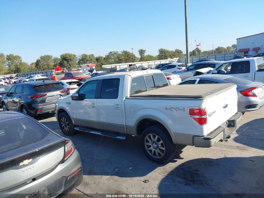 2009 Ford F-150 Fx4/King Ranch/Lariat/Platinum/Xl/Xlt VIN: 1FTPW14V79KB51556 Lot: 43414196