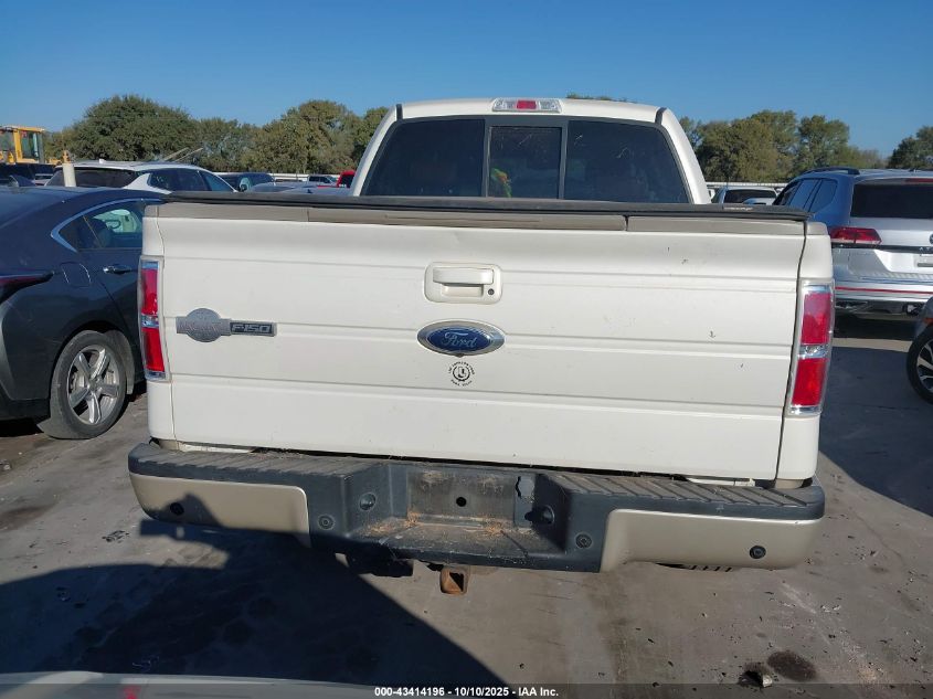 2009 Ford F-150 Fx4/King Ranch/Lariat/Platinum/Xl/Xlt VIN: 1FTPW14V79KB51556 Lot: 43414196