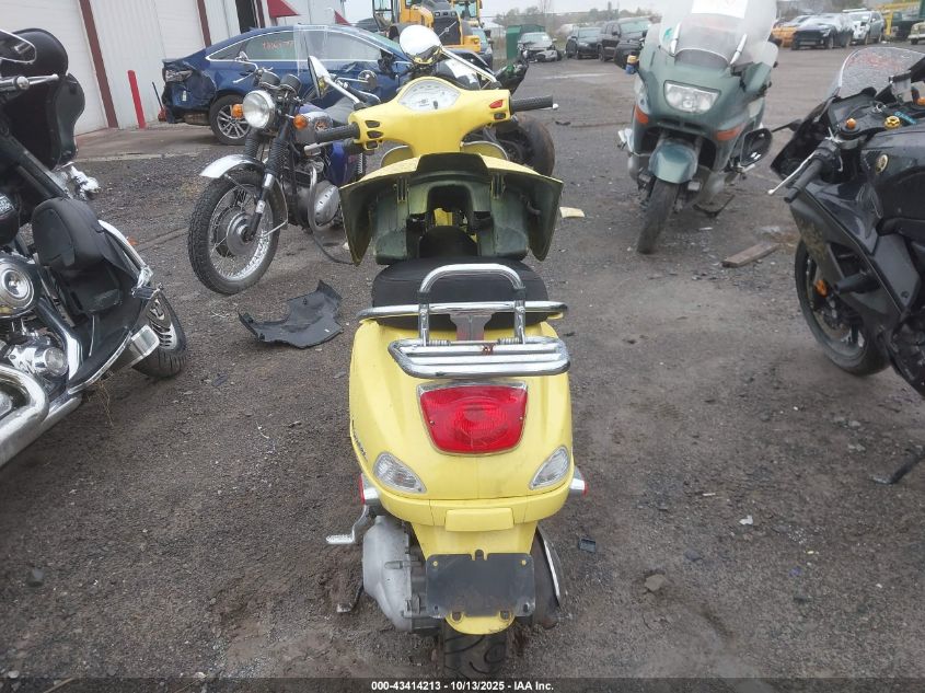 2007 Vespa Lx 150 VIN: ZAPM448F975012200 Lot: 43414213