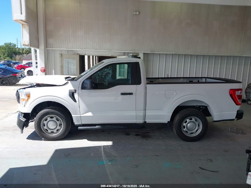 2021 Ford F-150 Xl VIN: 1FTMF1CB0MKD42254 Lot: 43414217