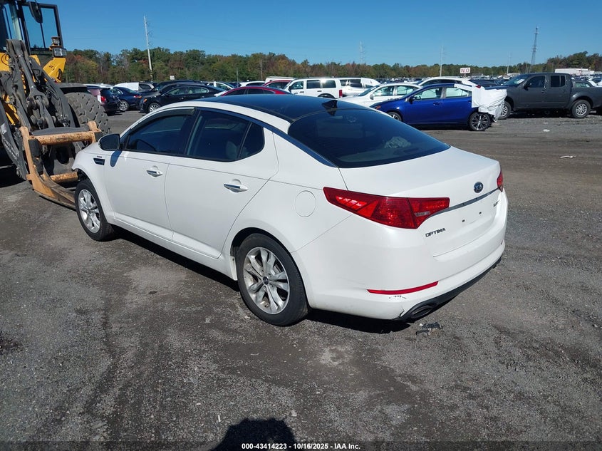 Vin: knagn4a66b5164866, lot: 43909041, kia optima ex turbo 20113