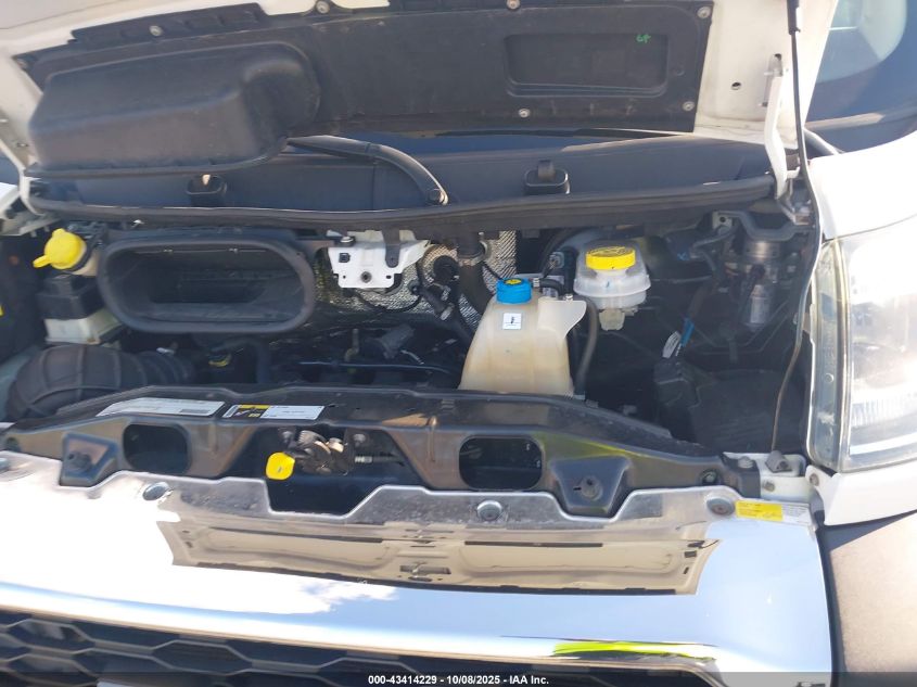 2019 Ram Promaster 3500 Cargo Van High Roof 159 Wb Ext VIN: 3C6URVJG3KE555669 Lot: 43414229